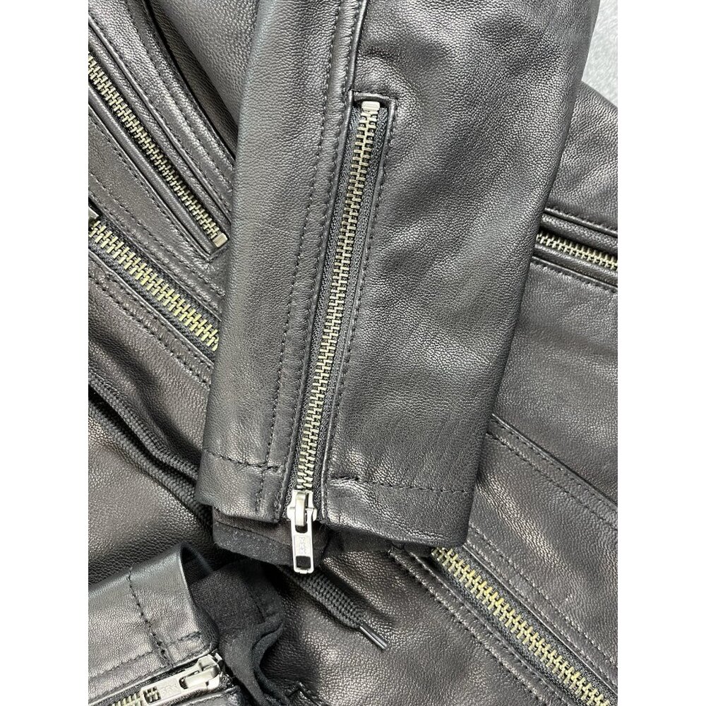 Milwaukee Leather MLL2575 Women's XS Black Leather Vented Motorcycle Jacket - Picture 9 of 16